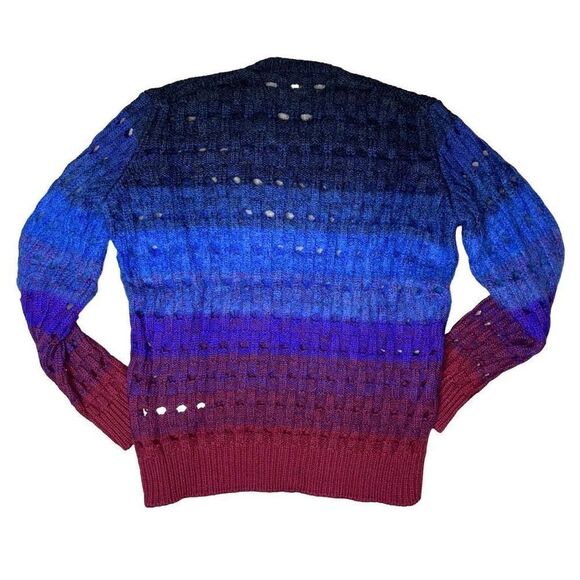 Kenzo Wool Mohair Ombre Pullover | M - Picture 2 of 5